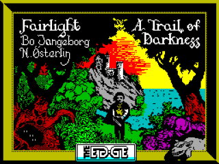 Fairlight II title screen for ZX Spectrum